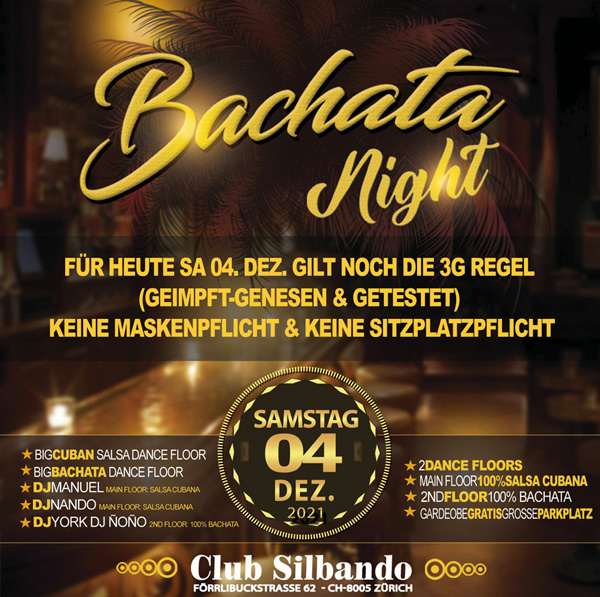 Read more about the article Heute letzte Havana Night mit 3G