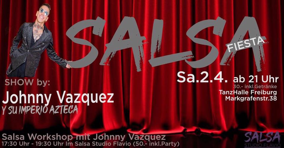 You are currently viewing Salsa Workshop und Fiesta mit Johnny Vazquez